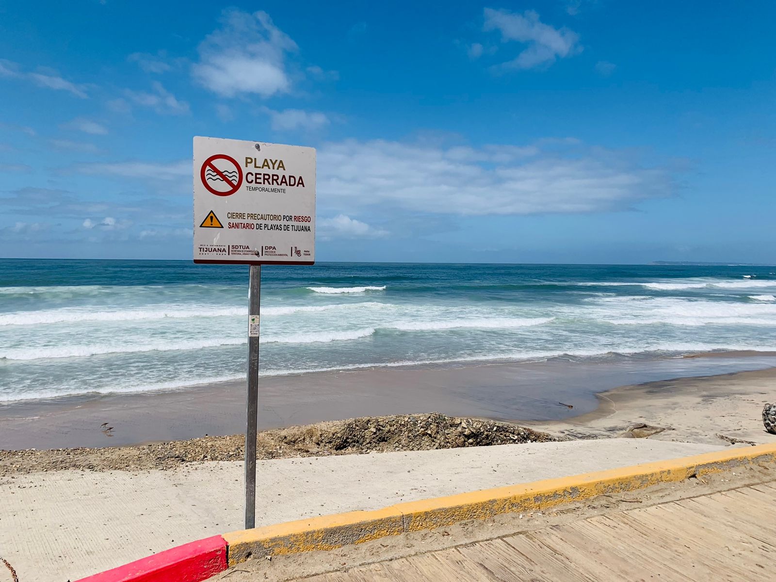 Anuncia Ayuntamiento De Tijuana Cierre De Playas Por Contaminaci N