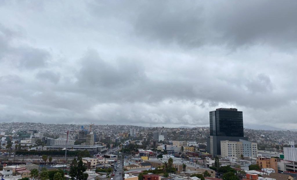 Tijuana nublada. Foto Omar Martínez