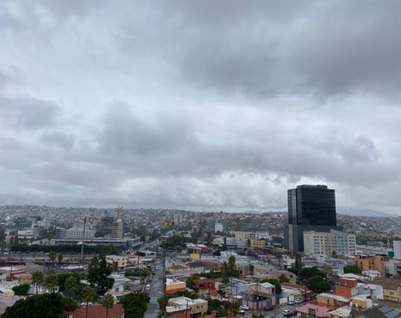 Tijuana nublada. Foto Omar Martínez
