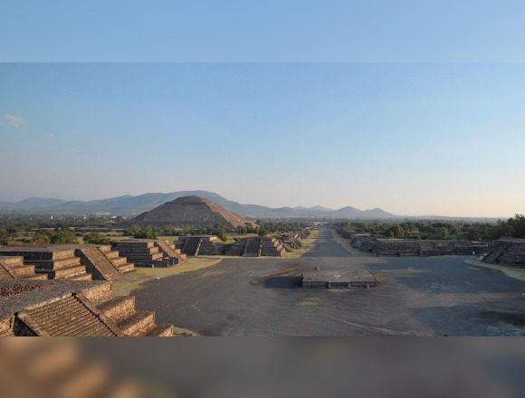 Teotihuacán. Foto tomada de https://www.inah.gob.mx/zonas/23-zona-arqueologica-de-teotihuacan