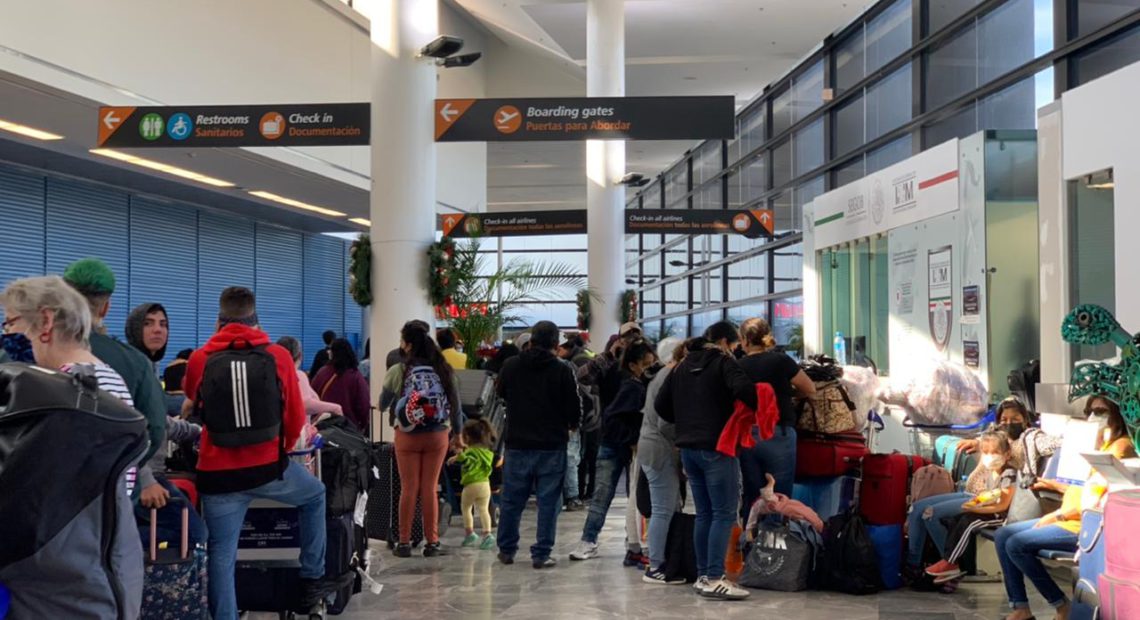 Varados en Aeropuerto