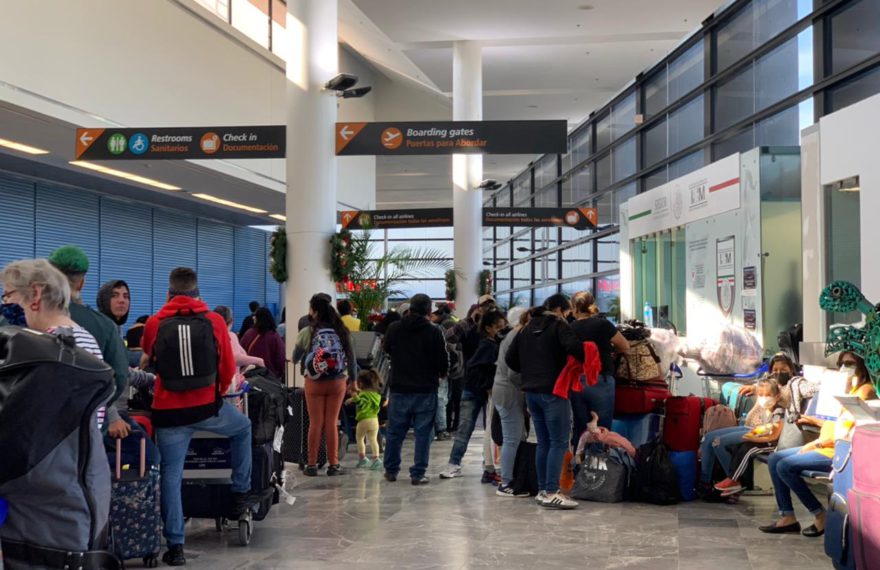 Varados en Aeropuerto