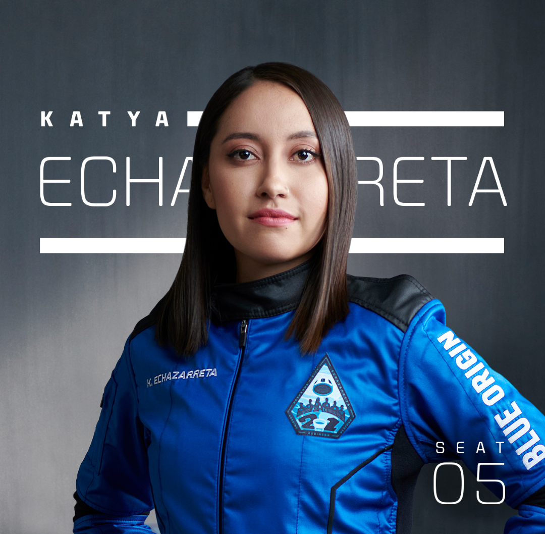 Katya nació en Guadalajara y también posee la nacionalidad estadounidense. Es la más joven del país vecino en ir al espacio