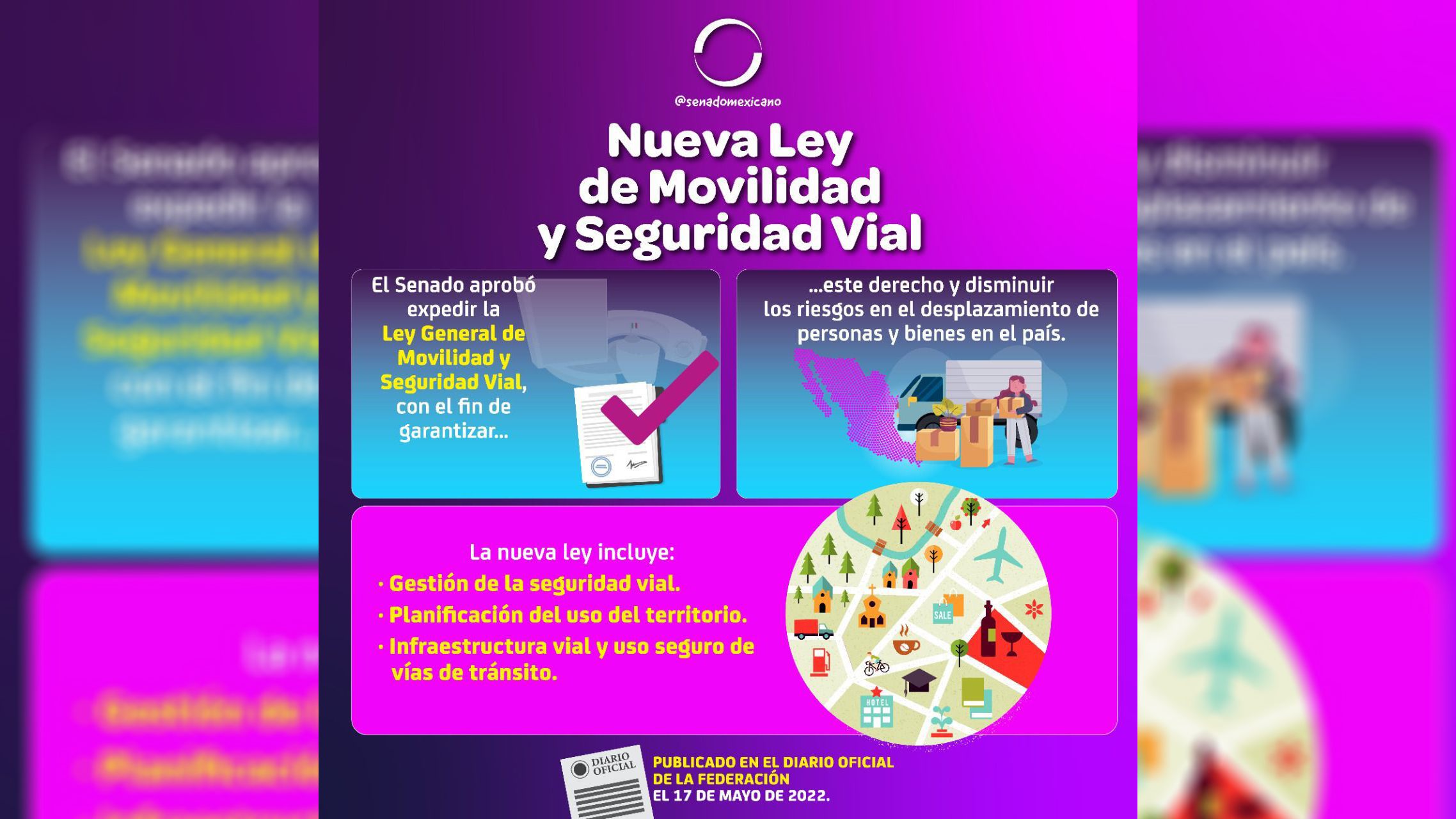 Nueva Ley De Movilidad Y Seguridad Vial Aprobada Por El Senado 3688