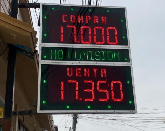En Tijuana, son los precios del dólar.