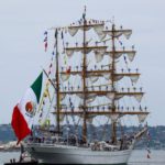 Arriba a San Diego el buque Cuauhtémoc de la Armada de México