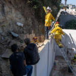 Imagen capturada durante los trabajos de rescate.