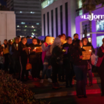 Vigilia en Tijuana contra la violencia de género