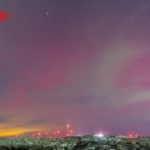 Especialmente desde la zona del parque eólico en La Rumorosa.