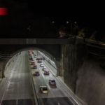 Provocó una larga fila de automóviles que circulan desde la zona de El Chaparral hacia la delegación Playas de Tijuana.