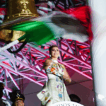 La gobernadora de Baja California, Marina del Pilar Avila Olmeda, desde Méxicali.