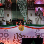 La alcaldesa de Ensenada, Claudia Agatón.